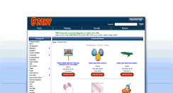 Desktop Screenshot of bzanyparty.com